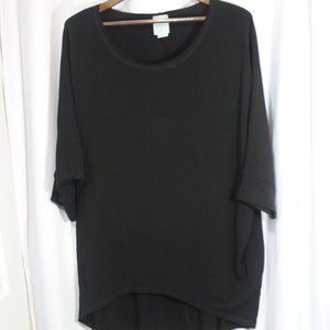 Freeloader Dolman tunic high low 3X